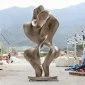 China Sculpture Factory WEMEDEC Painted Abstract Stainless Steel Sculpture (2)