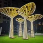 China sculpture factory WEMEDEC tree canopy pavilion sculpture supplier