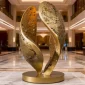 Chinese Sculpture Factory Customizable Metal Stainless Steel Hollow-Out Art Sculpture for Hotels - Wemedec (2)