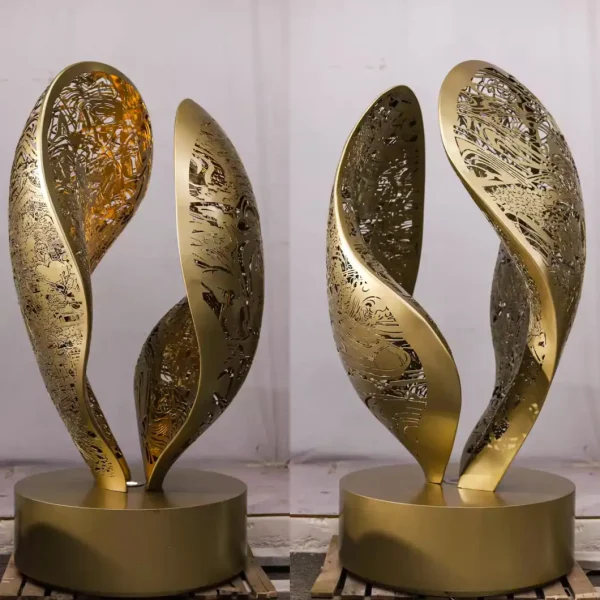 Chinese Sculpture Factory Customizable Metal Stainless Steel Hollow-Out Art Sculpture for Hotels - Wemedec (4) Chinese Sculpture Factory Customizable Metal Stainless Steel Hollow-Out Art Sculpture for Hotels - Wemedec (4)