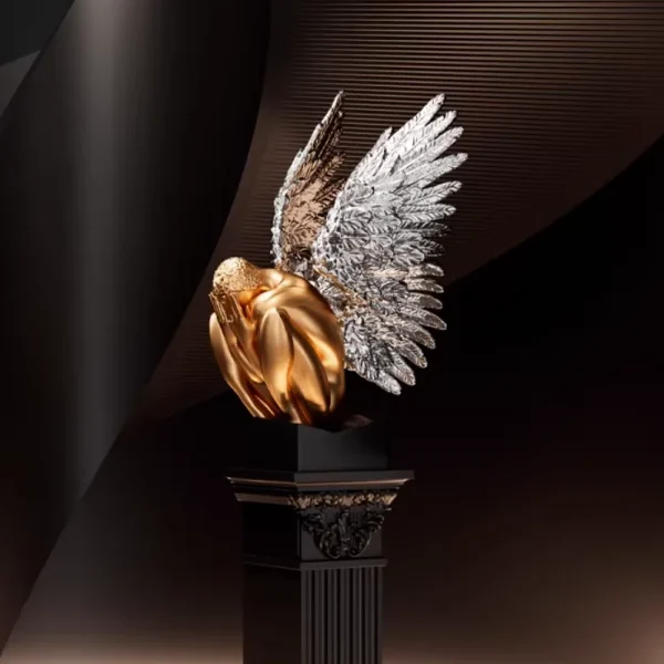 Fallen Angel Sculpture China factory Supplier wemedec Fallen Angel Sculpture China factory Supplier wemedec