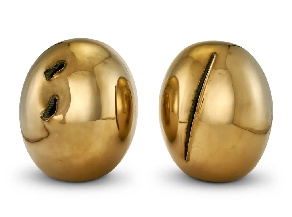 Lucio Fontana Concetto Spaziale, Natura China sculpture