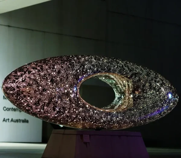 Openwork Oval Metal Stainless Steel Material Lighting Sculpture made in China manufacturer WEMEDEC (1) Openwork Oval Metal Stainless Steel Material Lighting Sculpture made in China manufacturer WEMEDEC (1)