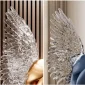 Silent Fallen Angel Sculpture with wings by China Supplier wemedec