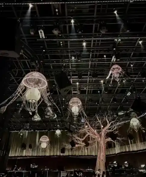 artifical mechanical bellyfish sculpture installation - China manufacturer WEMEDEC