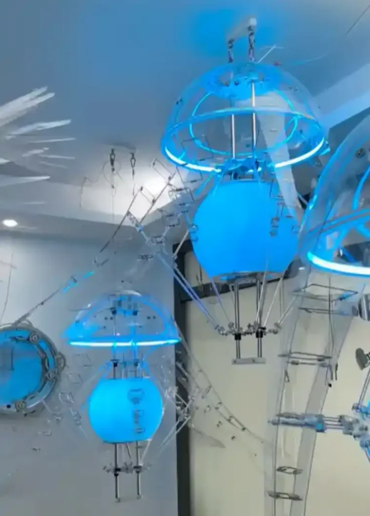 jellyfish art installation China supplier WEMEDEC company