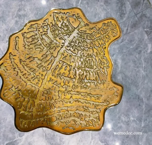 Artistic coffee table for masion - eden gold center table - WEMEDEC factory - China Seller - Tree Stump Table Artistic coffee table for masion - eden gold center table - WEMEDEC factory - China Seller - Tree Stump Table