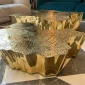 China Eden Gold Center Table Artistic Coffee Table made in China factory and supplier - WEMEDEC