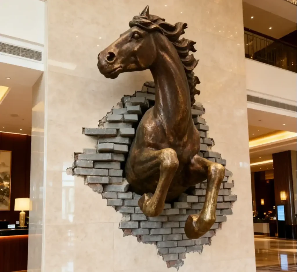 sculpture wall decor for hotel and villa - China manufacturer factory supplier WEMEDEC