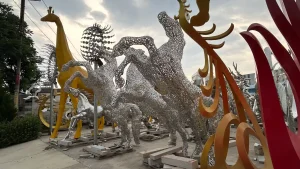 stainless steel sculpture China factory WEMEDEC in Quyang Hebei