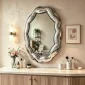 Artistic Stainless Steel Mirror Polishing Decor Concave Metal Wall Mirror is also called morden sculptural art decor Balloon Wall Mirror Sculpture Chinese supplier manufacturer WEMEDEC group