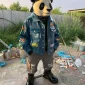 China WEMEDEC fabrication - glass fiber reinforced plastic panda sculpture factory