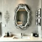 Stainless Steel Mirror Polishing Decor Concave Metal Wall Mirror is also called morden sculptural art decor Balloon Wall Mirror Sculpture Chinese supplier manufacturer WEMEDEC group