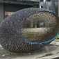 Water Feature Sculpture elliptical sculpture for hotels The Eye of Avatar WEMEDEC company in China (1)