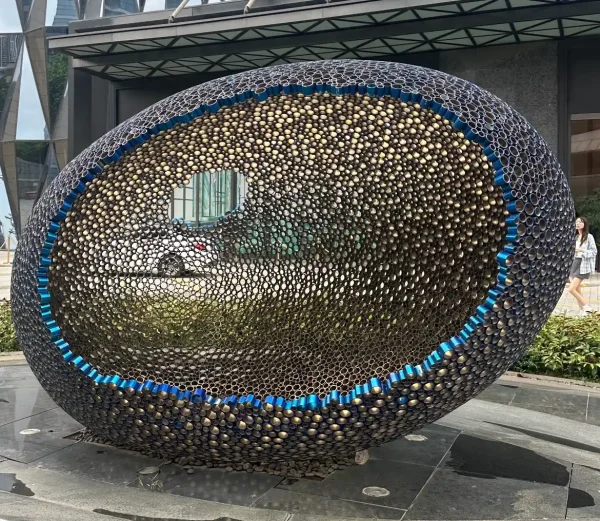 Water Feature Sculpture The Eye of Avatar WEMEDEC company in China (5)