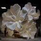 5-Meter High Illuminated Hollow FRP Magnolia Sculpture with LED Lighting - China WEMEDEC factory (1)
